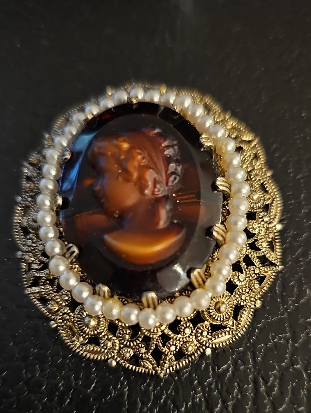Cameo Brooch